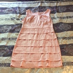 Maurices pink silk dress